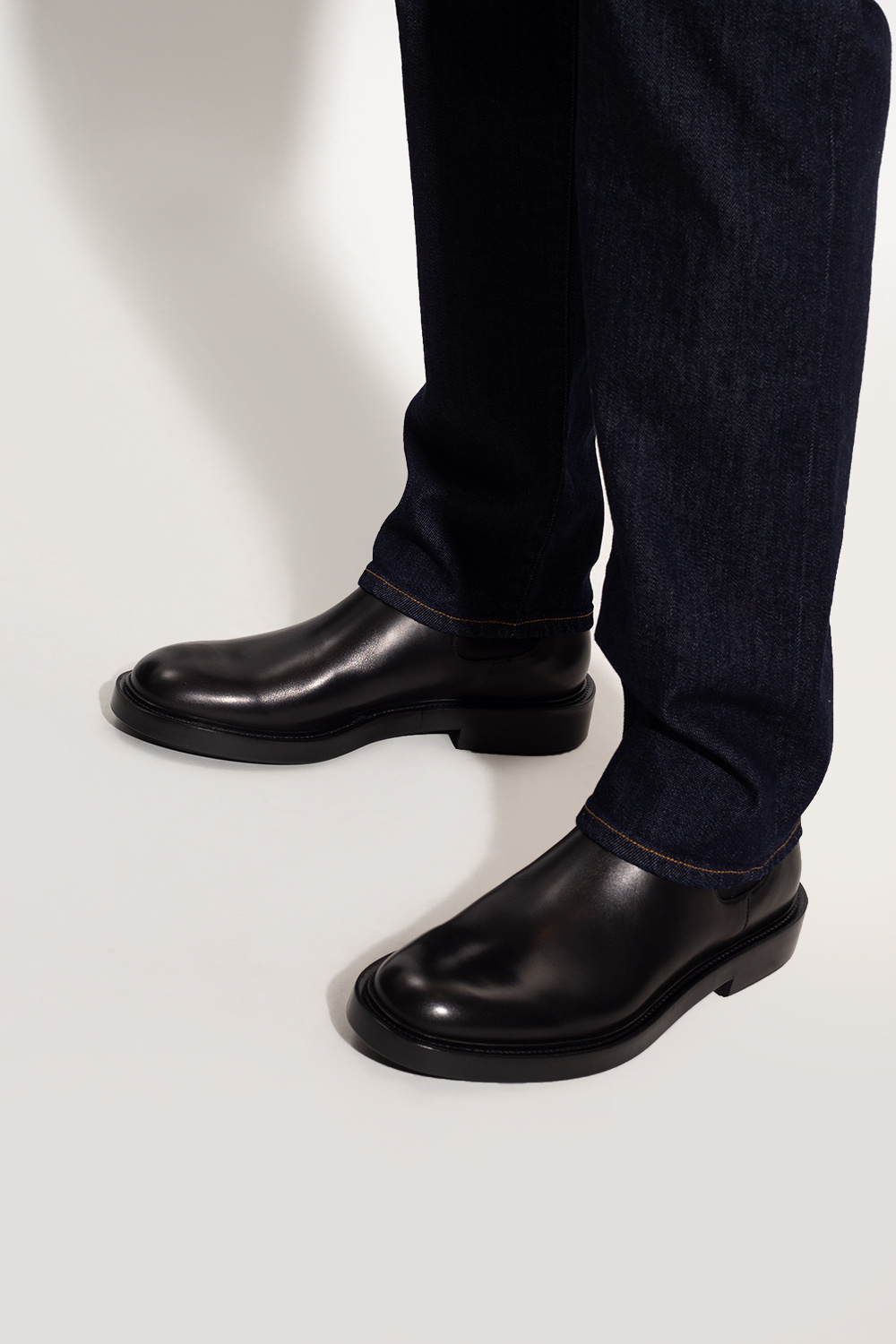 Giorgio armani deals boots mens